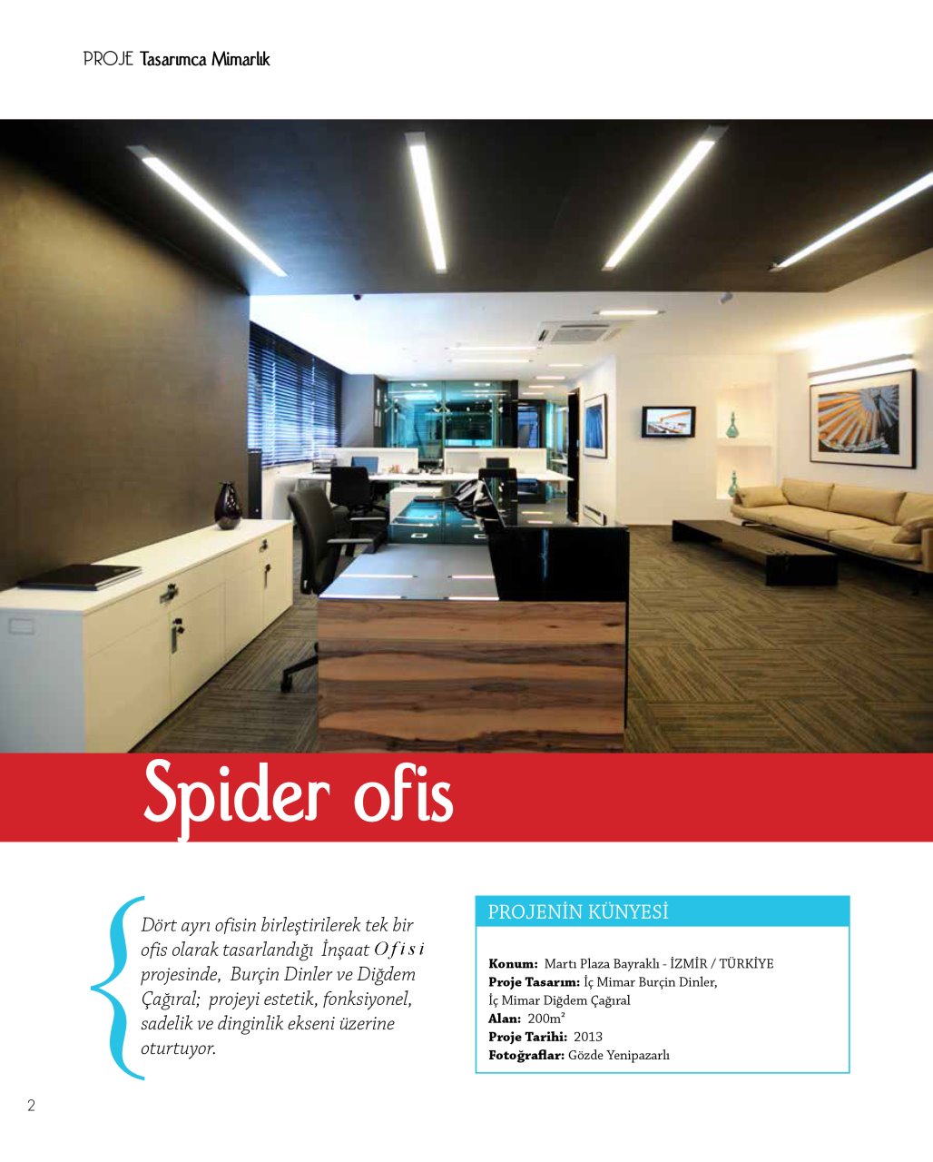 İç Mimarlık & Tasarım Dergisi | Temmuz 2014
