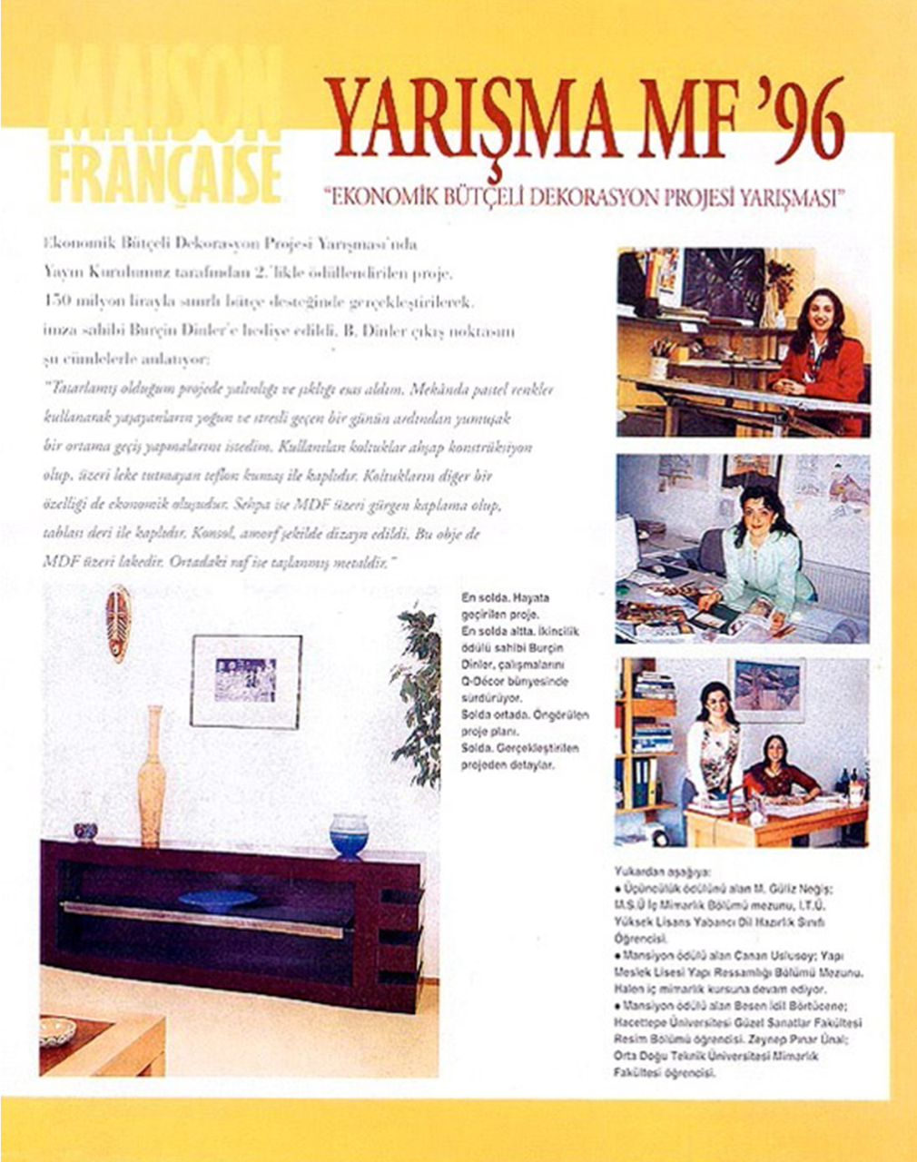 Maison Francaise | 1996