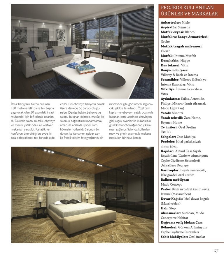 İçmimarlık  & Tasarım Dergisi | Ekim 2014