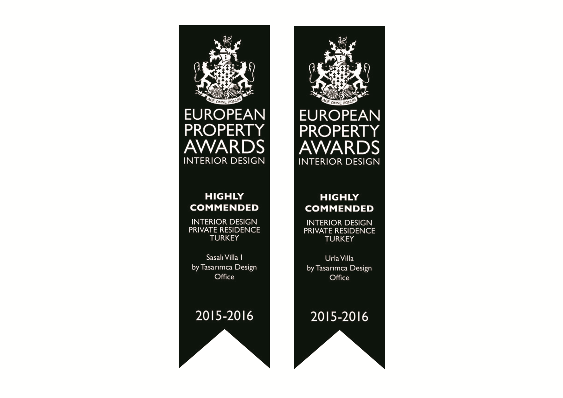 Tasarımca Design Office ‘’European Property Awards 2015-2016’’