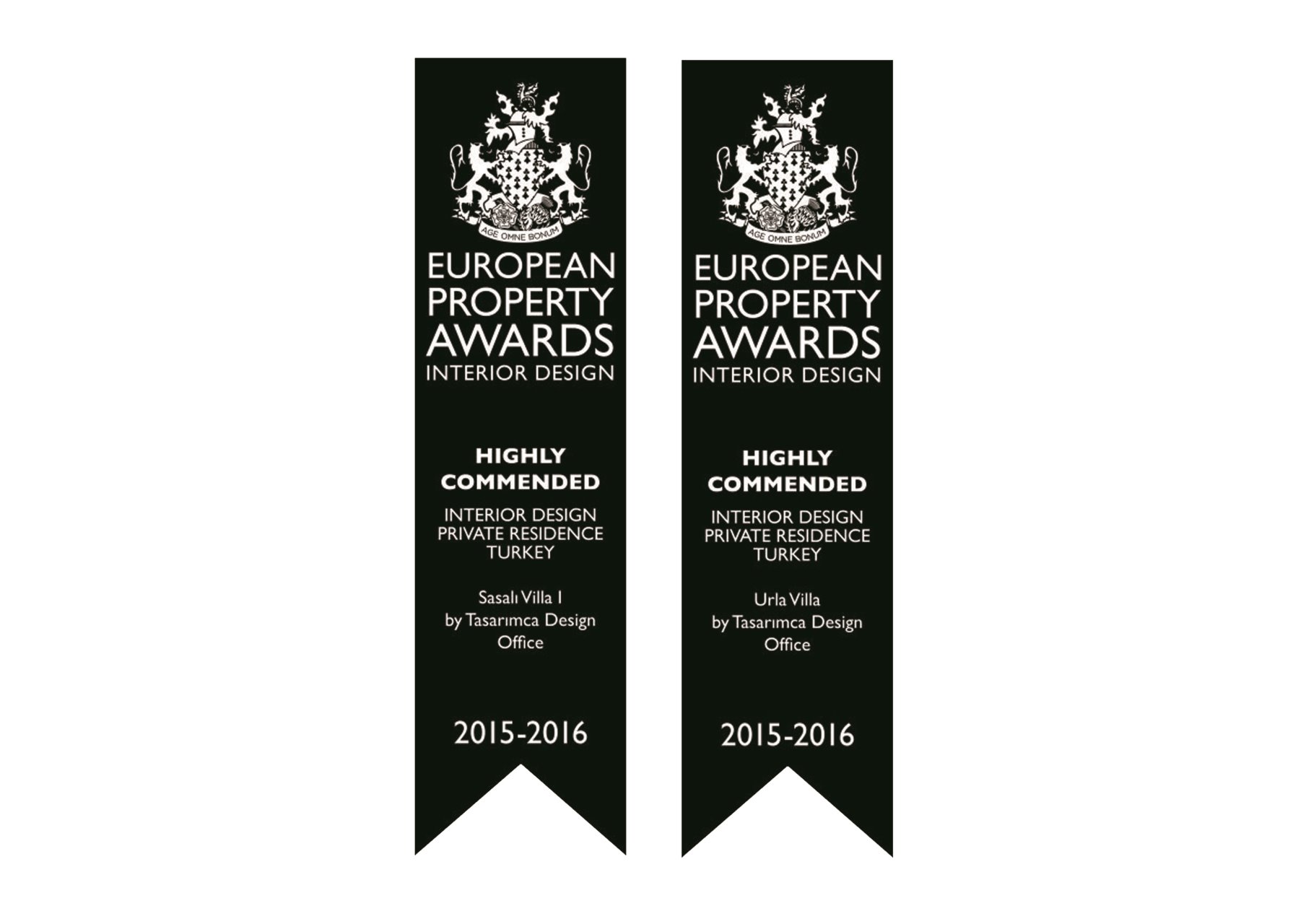 Tasarımca Design Office ‘’European Property Awards 2015-2016’’