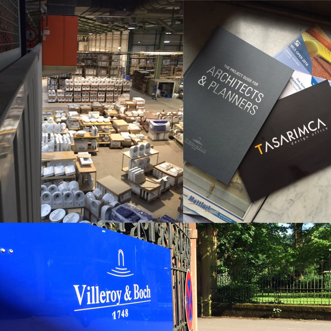 ‘’Villeroy & Boch’’ Almanya Fabrika ve Showroom Gezisi
