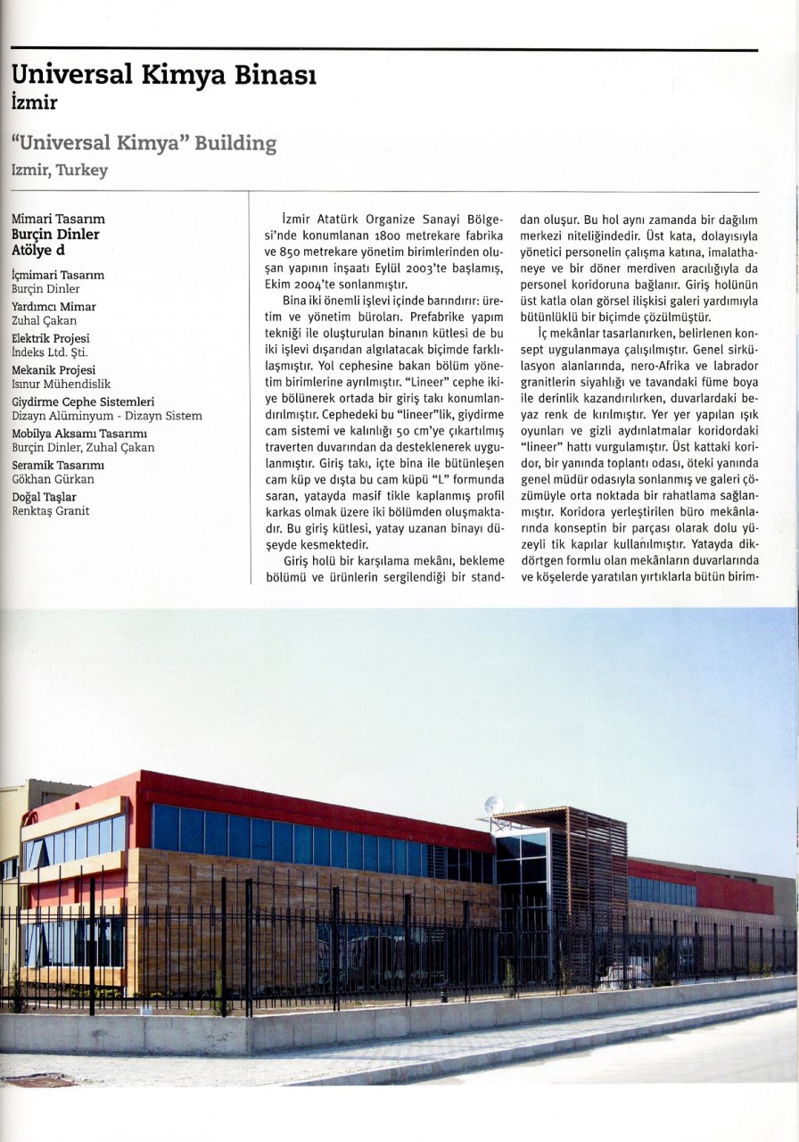 Yapı Dergisi | November 2005